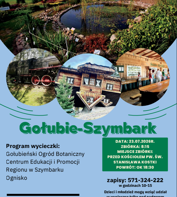 Wycieczka Szymbark-Gołubie